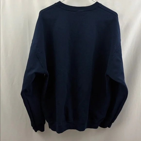 FedEx Navy Blue Pullover Sweatshirt Men’s Size XL Employee Crewneck Worker - Picture 6 of 6